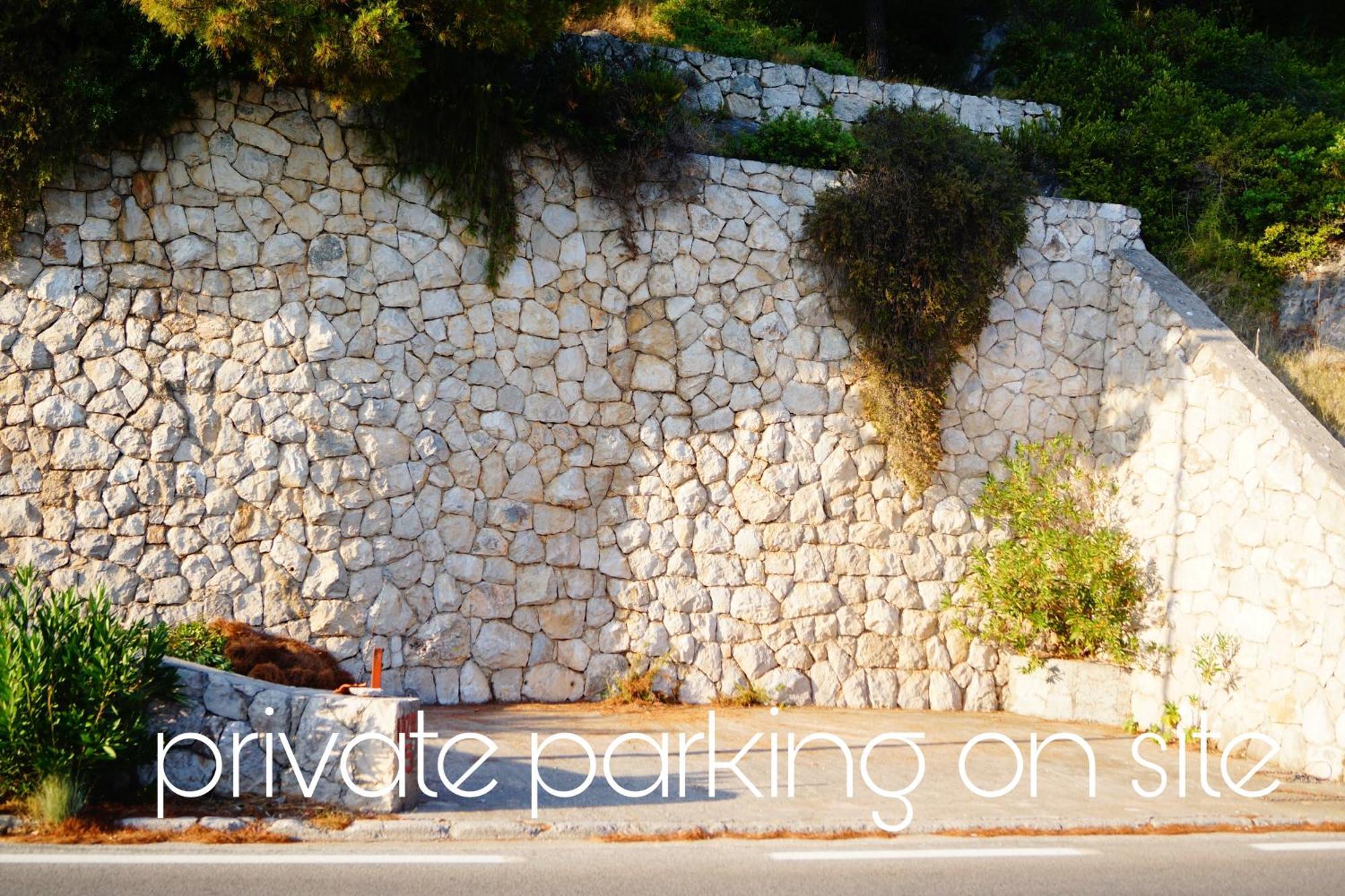 Diamond Sea - With Private Parking And A Big Terrace Over The Sea Dubrovnik